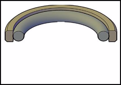 Picture for category CAT PISTON SEAL 2-PC PTFE