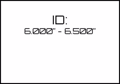 Picture for category ID: 6.000" - 6.500" 