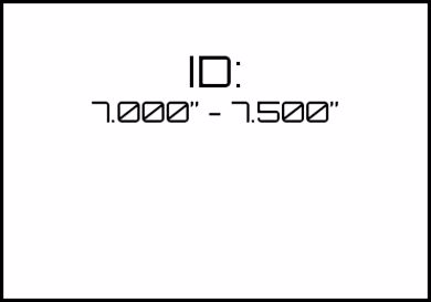 Picture for category ID: 7.000" - 7.500" 