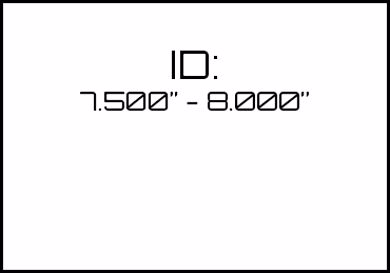 Picture for category ID: 7.500" - 8.000" 