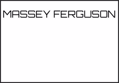 Picture for category MASSEY FERGUSON