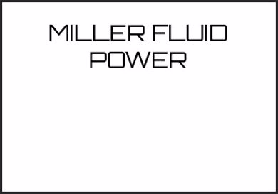 Picture for category MILLER FLUID POWER