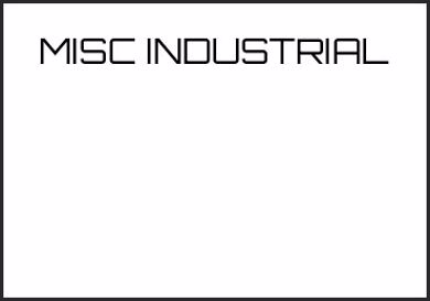 Picture for category MISC INDUSTRIAL