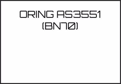 Picture for category ORING AS3551 (BN70)