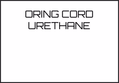 Picture for category ORING CORD URETHANE