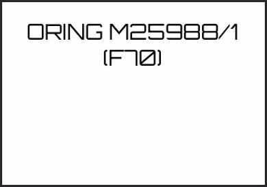 Picture for category ORING M25988/1 (F70)