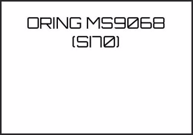 Picture for category ORING MS9068 (SI70)