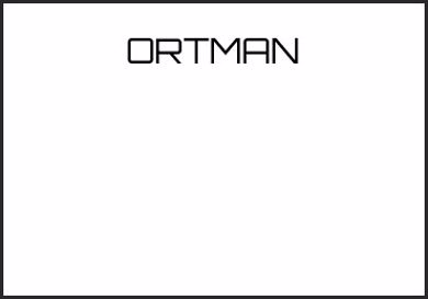Picture for category ORTMAN