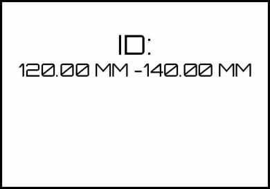 Picture for category ID: 120.00 MM - 140.00 MM