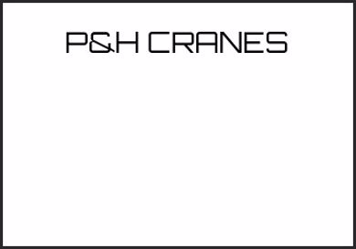 Picture for category P&H CRANES