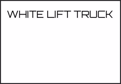 Picture for category WHITE LIFT TRUCK