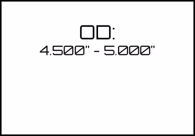 Picture for category OD: 4.500" - 5.000" 