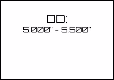 Picture for category OD: 5.000" - 5.500" 