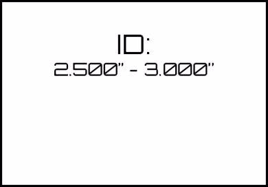 Picture for category ID: 2.500" - 3.000" 