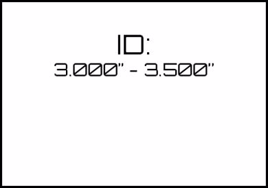 Picture for category ID: 3.000" - 3.500" 