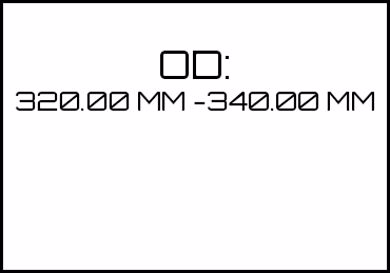 Picture for category OD: 320.00 MM - 340.00 MM