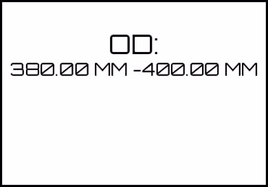 Picture for category OD: 380.00 MM - 400.00 MM