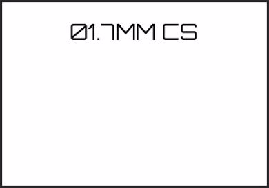 Picture for category 01.7MM CS