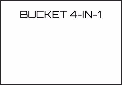 Picture for category BUCKET 4-IN-1
