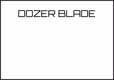 Picture for category DOZER BLADE