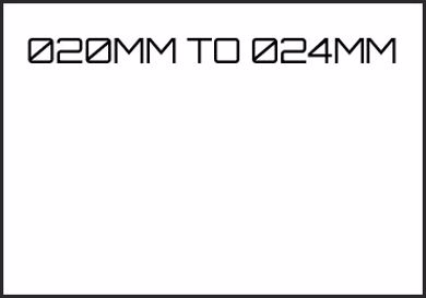 Picture for category 020MM TO 024MM