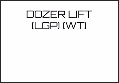 Picture for category DOZER LIFT (LGP) (WT)
