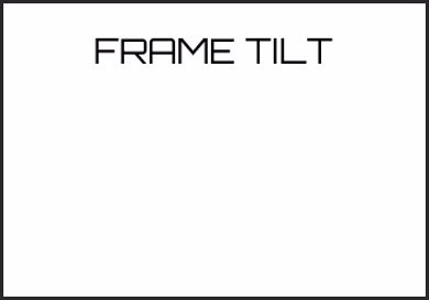 Picture for category FRAME TILT