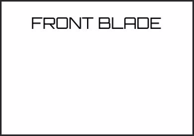 Picture for category FRONT BLADE