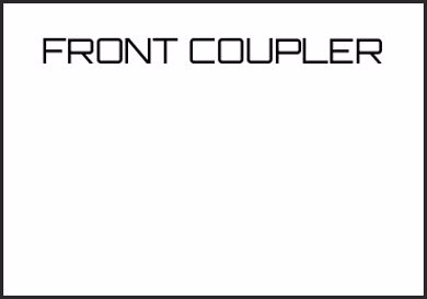 Picture for category FRONT COUPLER