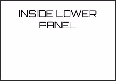 Picture for category INSIDE LOWER PANEL