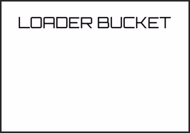 Picture for category LOADER BUCKET