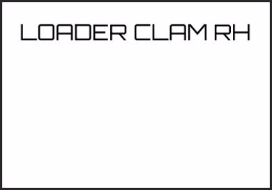 Picture for category LOADER CLAM RH