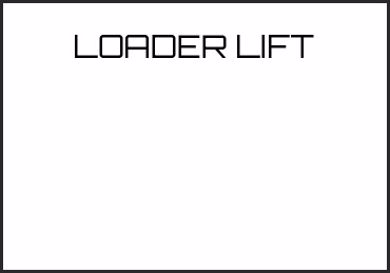 Picture for category LOADER LIFT