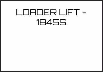 Picture for category LOADER LIFT - 1845S
