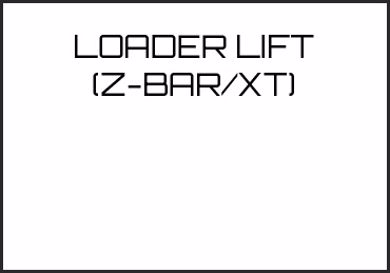 Picture for category LOADER LIFT (Z-BAR/XT)