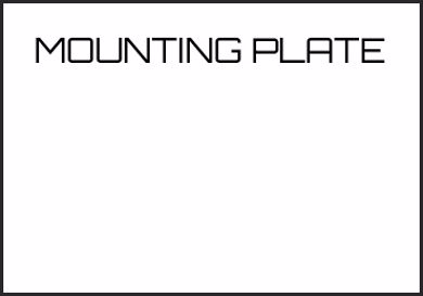 Picture for category MOUNTING PLATE