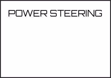 Picture for category POWER STEERING