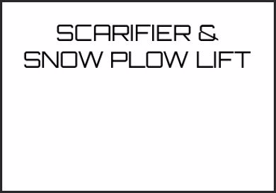 Picture for category SCARIFIER & SNOW PLOW LIFT