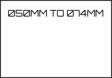 Picture for category 050MM TO 074MM