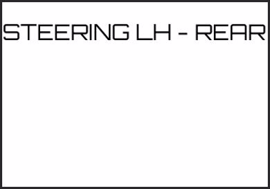 Picture for category STEERING LH - REAR