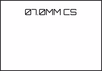 Picture for category 07.0MM CS