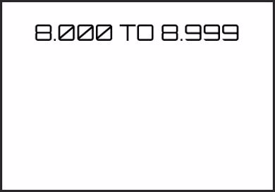 Picture for category 8.000 TO 8.999