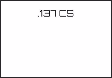 Picture for category .137 CS