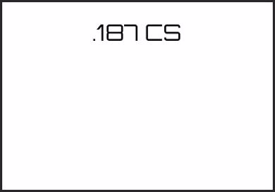 Picture for category .187 CS