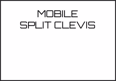 Picture for category MOBILE SPLIT CLEVIS