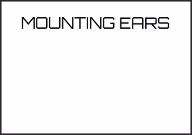 Picture for category MOUNTING EARS