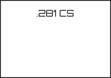 Picture for category .281 CS