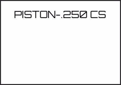 Picture for category PISTON-.250 CS