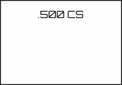 Picture for category .500 CS
