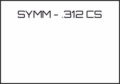 Picture for category SYMM - .312 CS